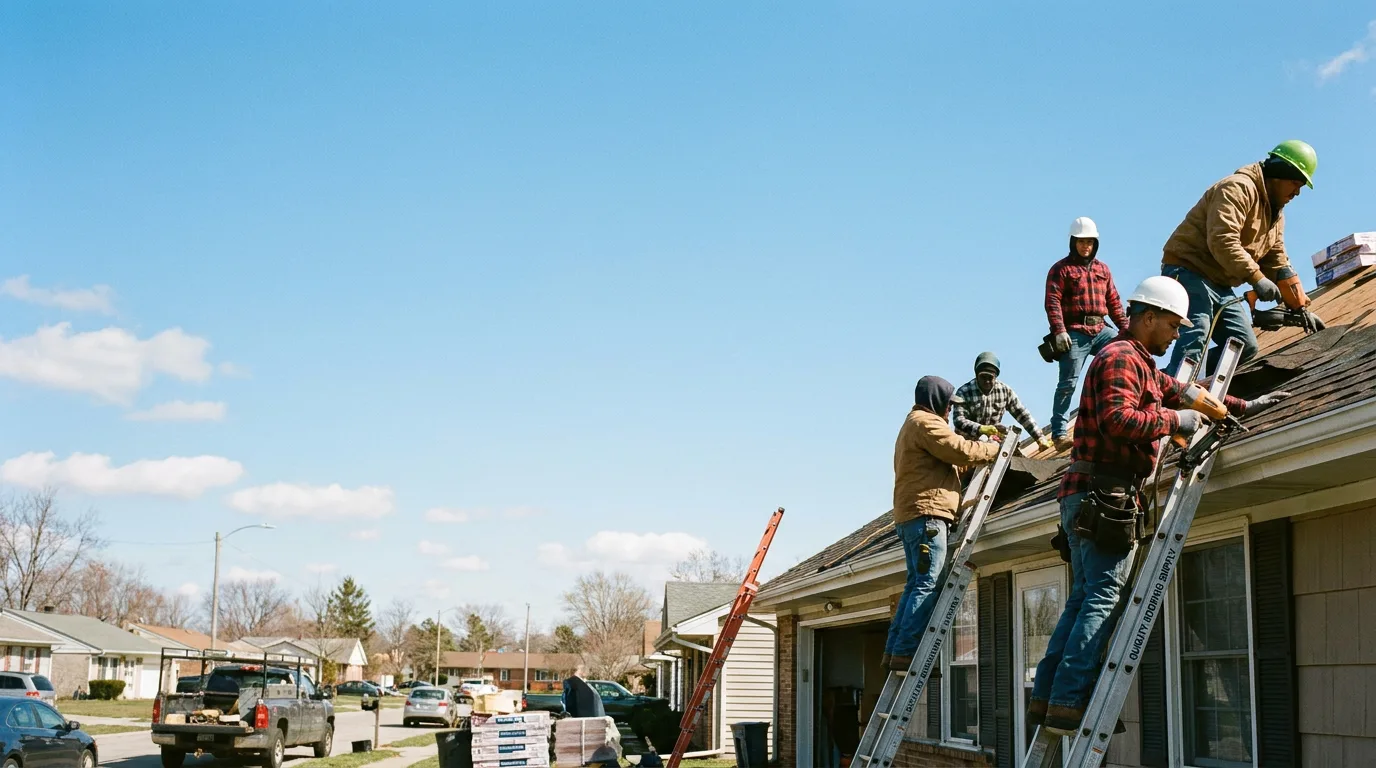 Roofing in Odin, IL near me